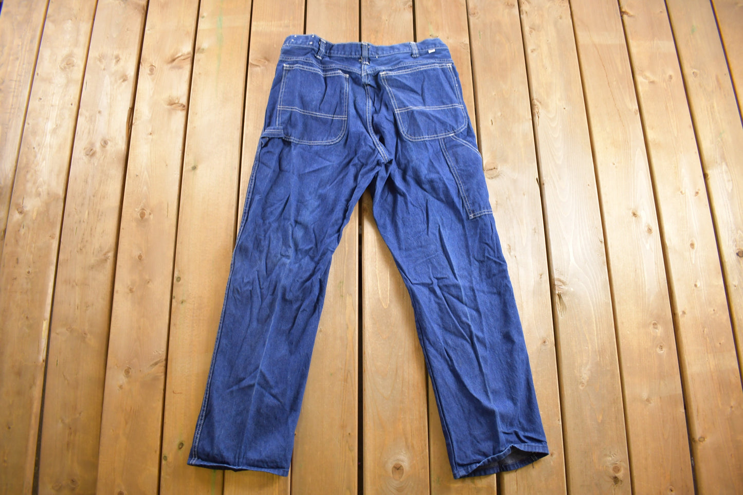 Vintage 1980s Dickies Carpenter Jeans / Streetwear Fashion / Made in USA  / Vintage Pants / 80s Workwear /