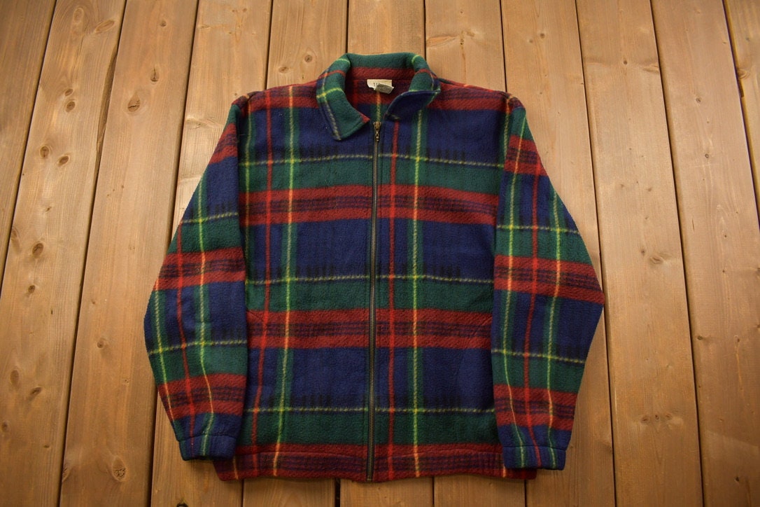 Vintage 1990s Teddi Fleece Zip Up Sweater / Outdoorsman / 90s Sweater / Streetwear / Hiking / Fleece Zip up