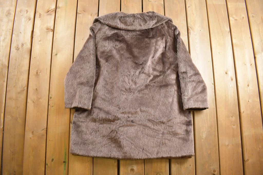 Vintage 1960s Brazotta Sportowne Fur Coat