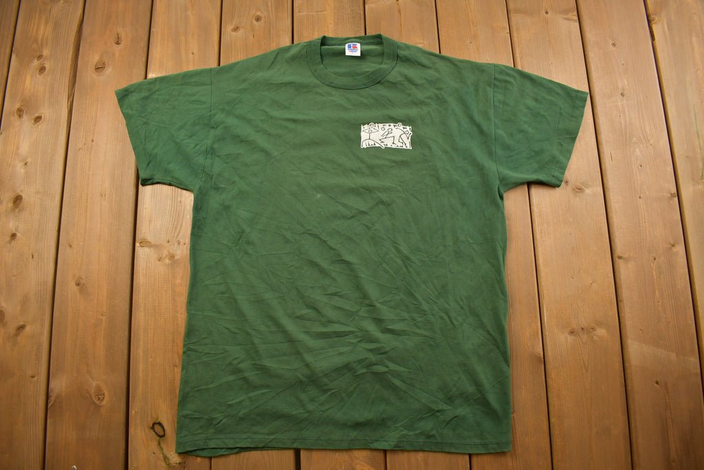 Vintage 1990s "This Is What I Did Last Summer" Graphic T Shirt