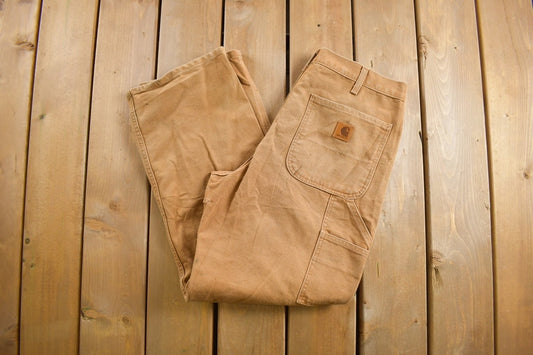 Vintage 1990s Carhartt Carpenter Pants Size 33 x 29 / 90s Work Pants / Hype Vintage / Vintage Carhartt / Vintage Workwear