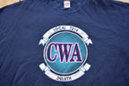 Vintage 1990s CWA Duluth Minnesota Local 7214 Union Crewneck Sweatshirt