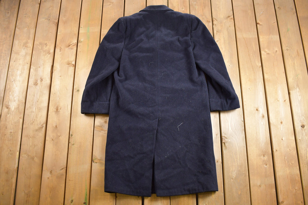 Vintage 1970s Super Lambskin Full Length Wool Jacket