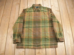 Vintage 1990s Lauren Ralph Lauren Wool Zip Flannel