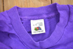 Vintage 1990s Off Campus International Agency Western Orientation Graphic T Shirt