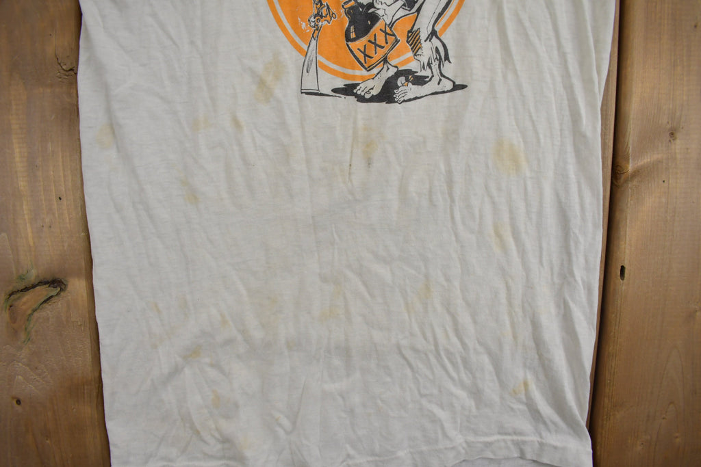 Vintage 1970s 100% Hillbilly Graphic T Shirt