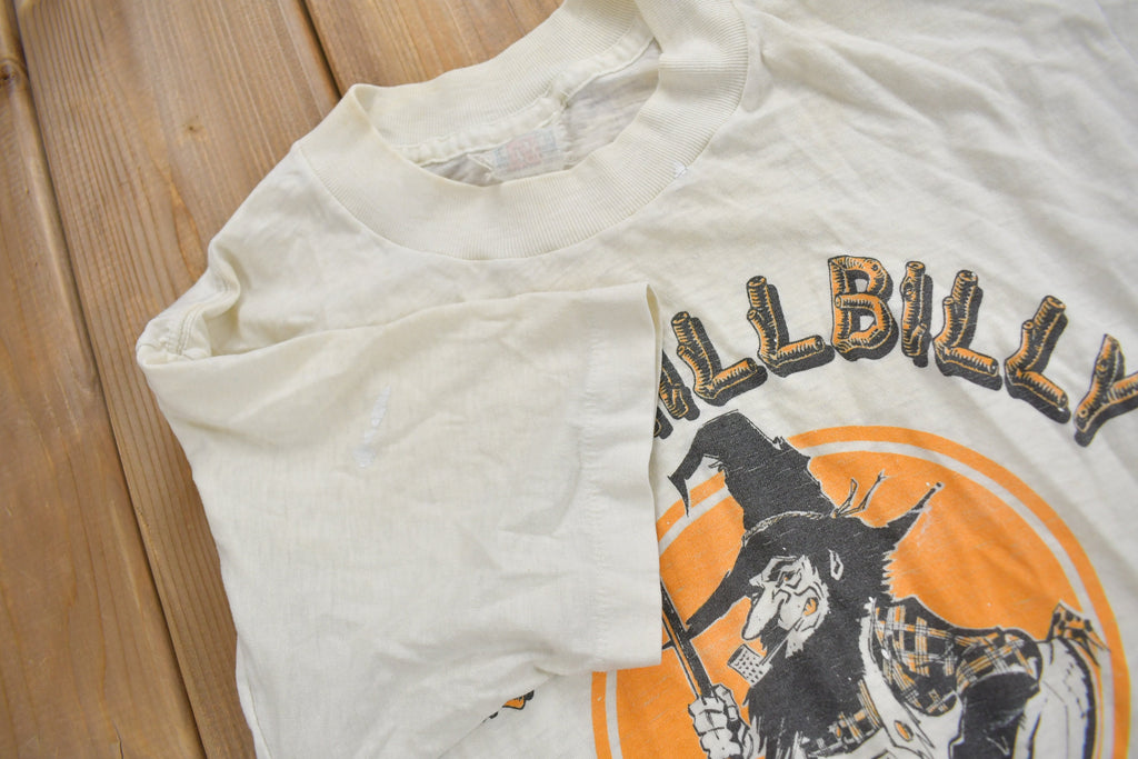 Vintage 1970s 100% Hillbilly Graphic T Shirt