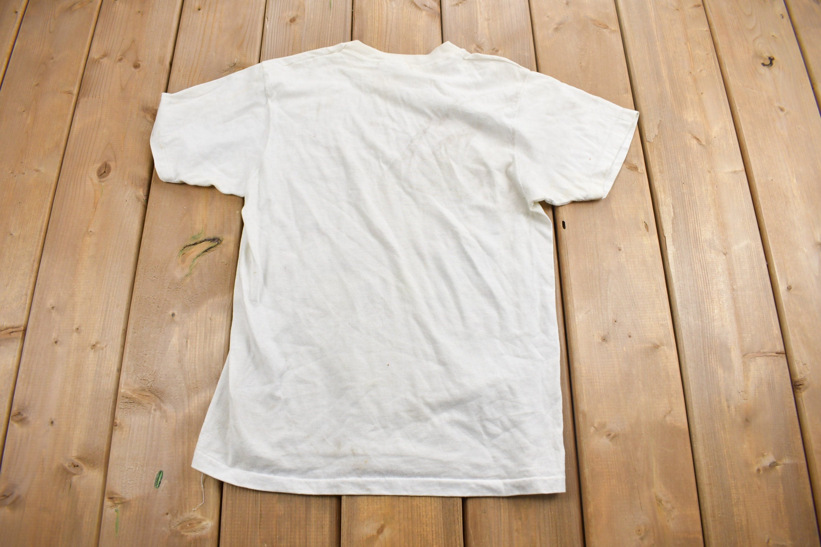 Vintage 1988 Detroit Red Wings Bob Probert Knock Out Champ T-Shirt