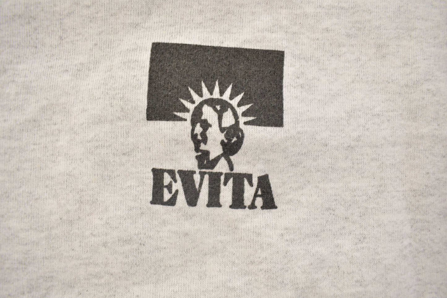 Vintage 1990s Evita Crewneck Sweatshirt / 90s Crewneck / Made In USA / Streetwear /