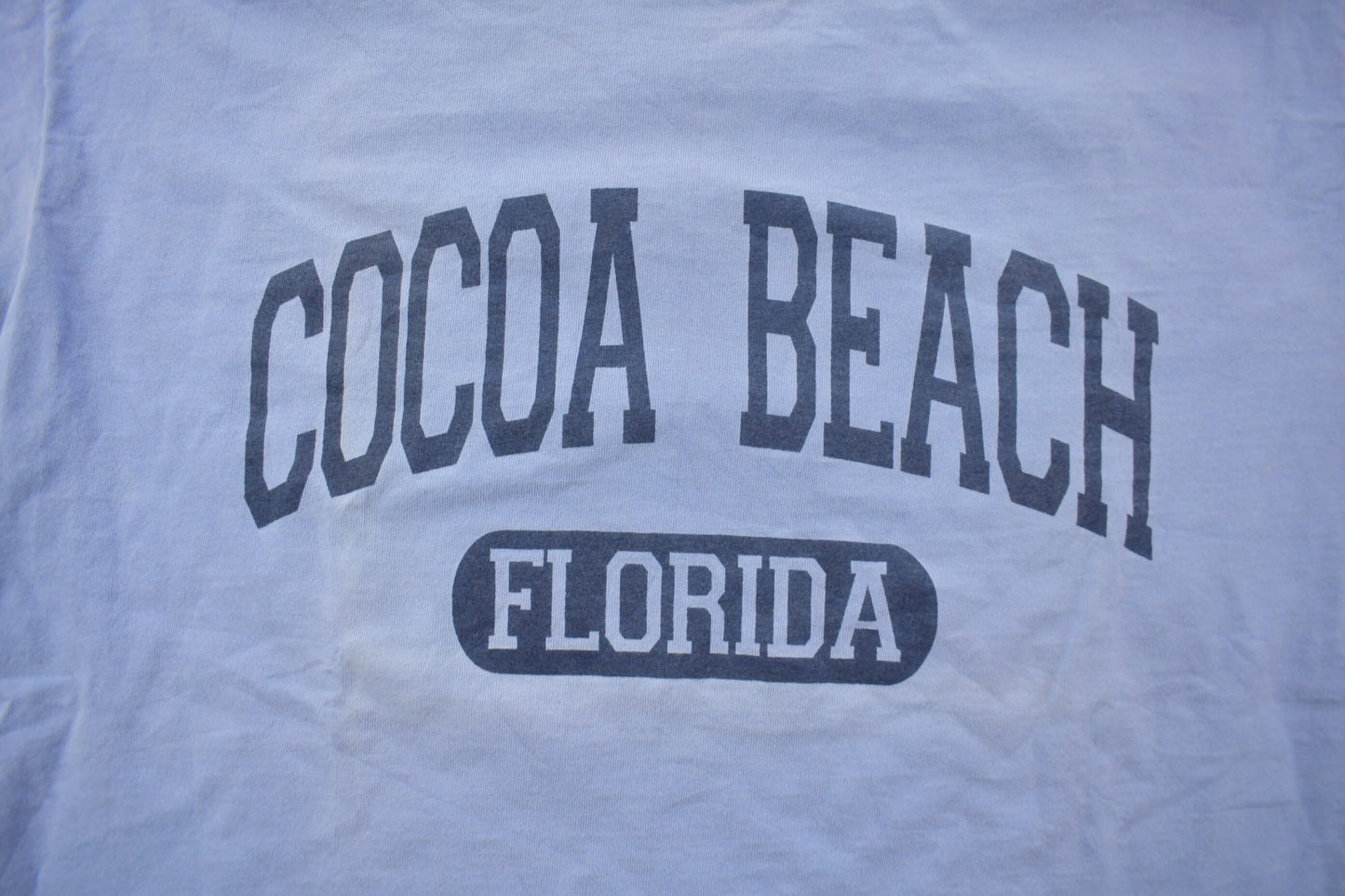 Vintage 1990s Cocoa Beach Florida Travel T-Shirt / 90s / Streetwear Fashion / Vacation Tee / Travel & Tourism / Single Stitch