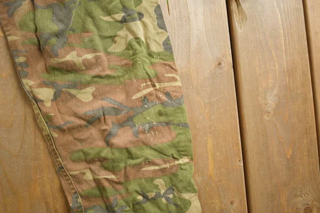 Vintage 1970s Lee Woodland Camo Hunting Pants Size 33 - 35 x 26