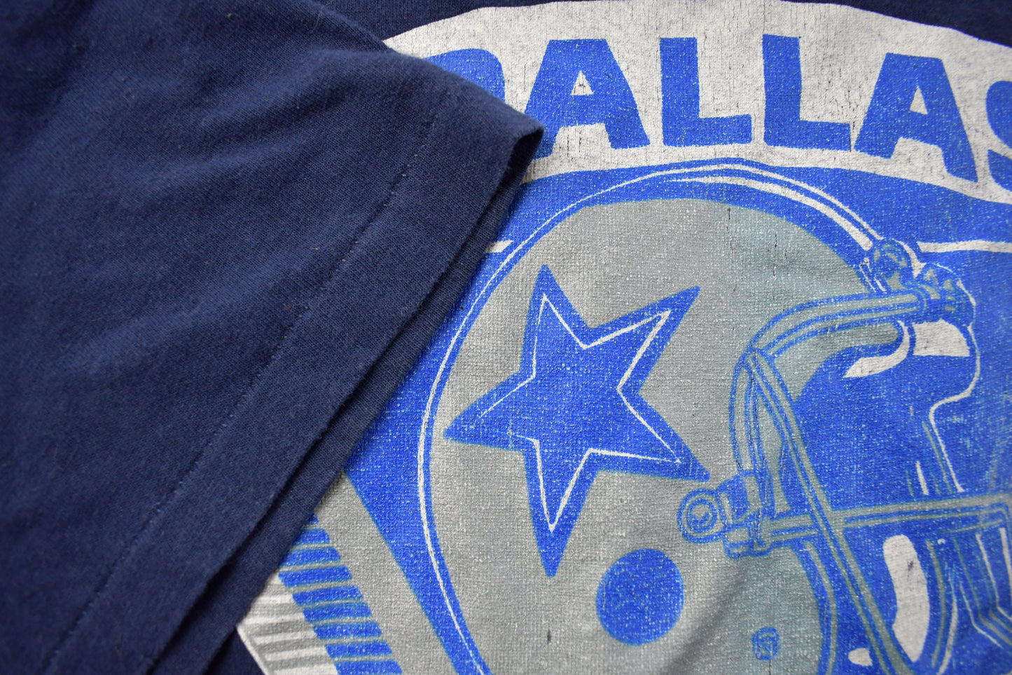 Vintage 1990s Dallas Cowboys NFL Graphic T-Shirt/ Football / Single Stitch / NFL / 90s Streetwear / Sportswear / Vintage Sports