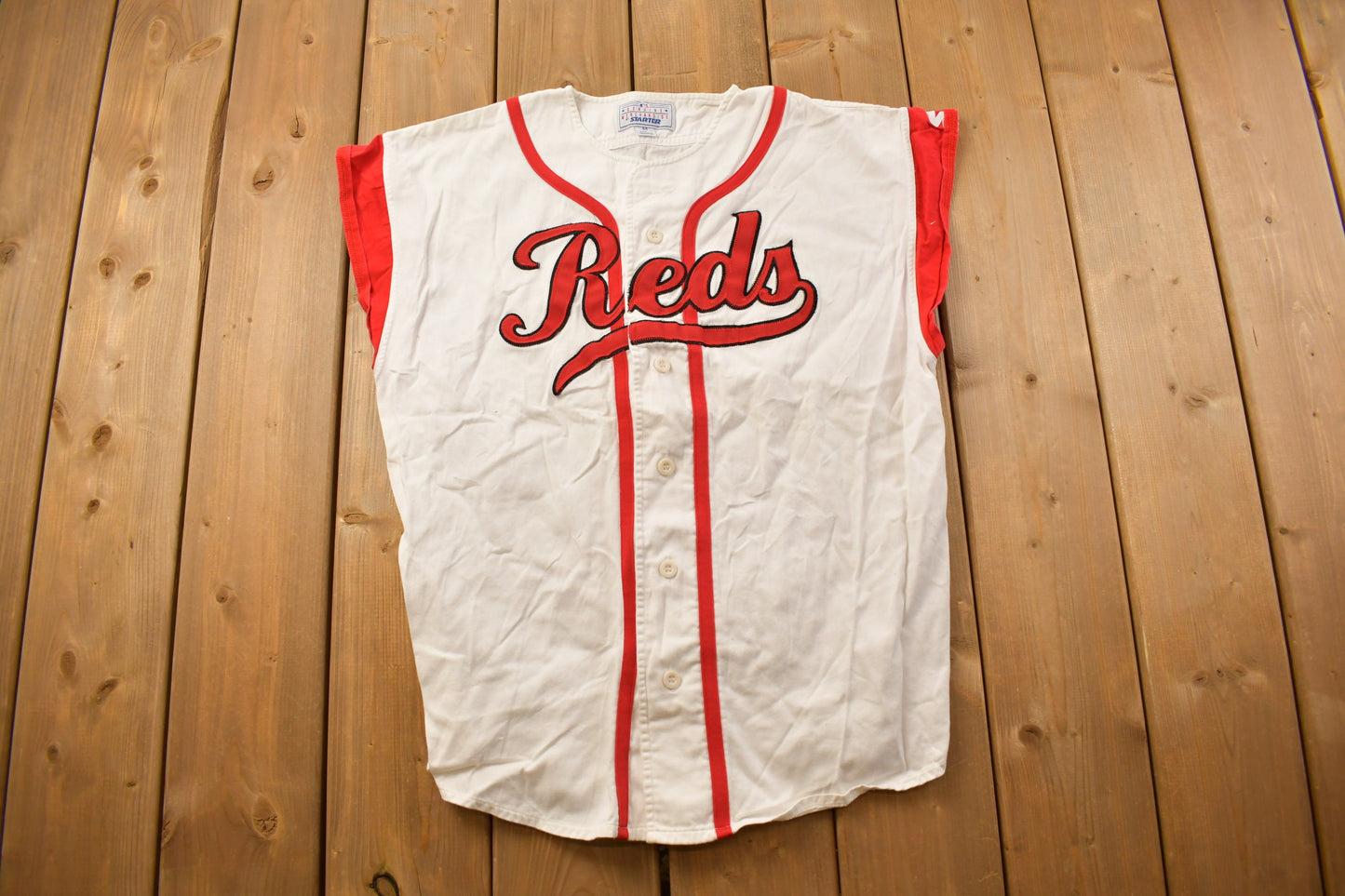 Vintage 1990s Cincinnati Reds MLB Tank Top Jersey / Vintage Tank