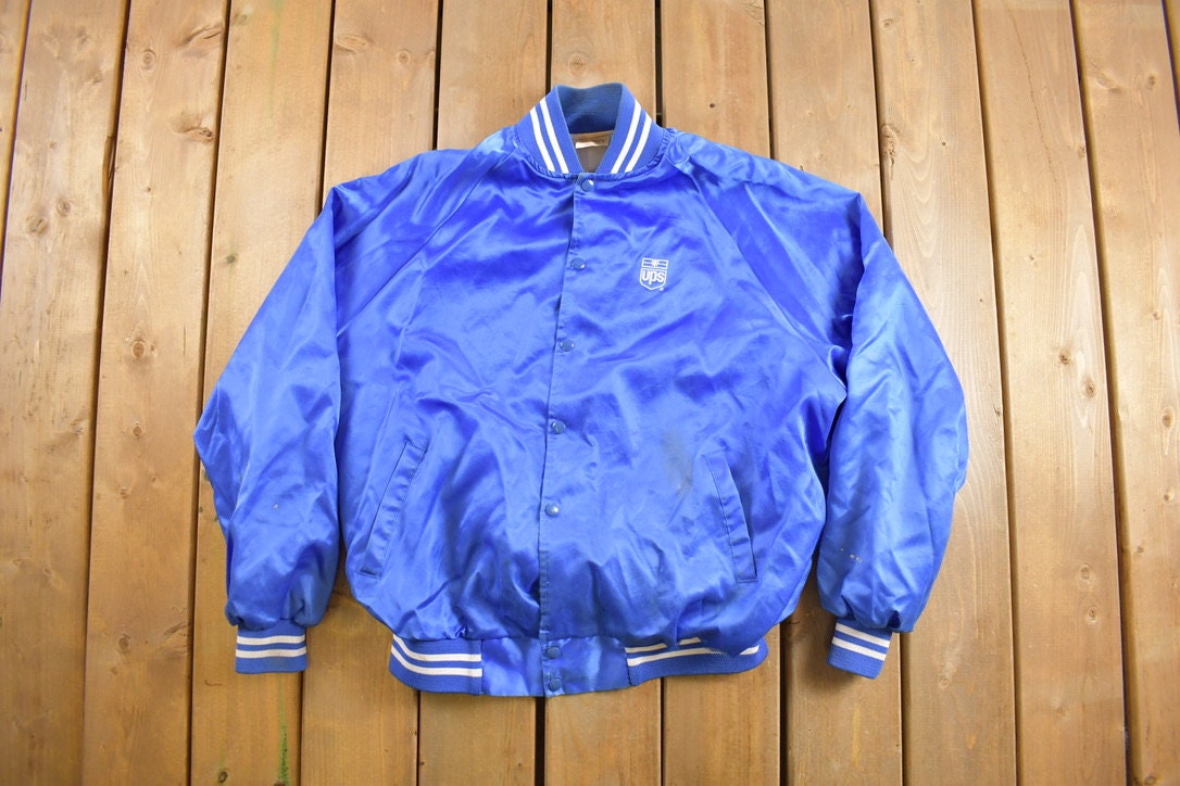 Vintage 1970s UPS Satin Jacket Jacket