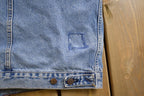 Vintage 1990s Levis Denim Jean Jacket Vest Size 4XL