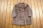Vintage 1960s Brazotta Sportowne Fur Coat