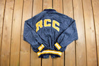 Vintage 1980s Champion RCC Windbreaker Jacket