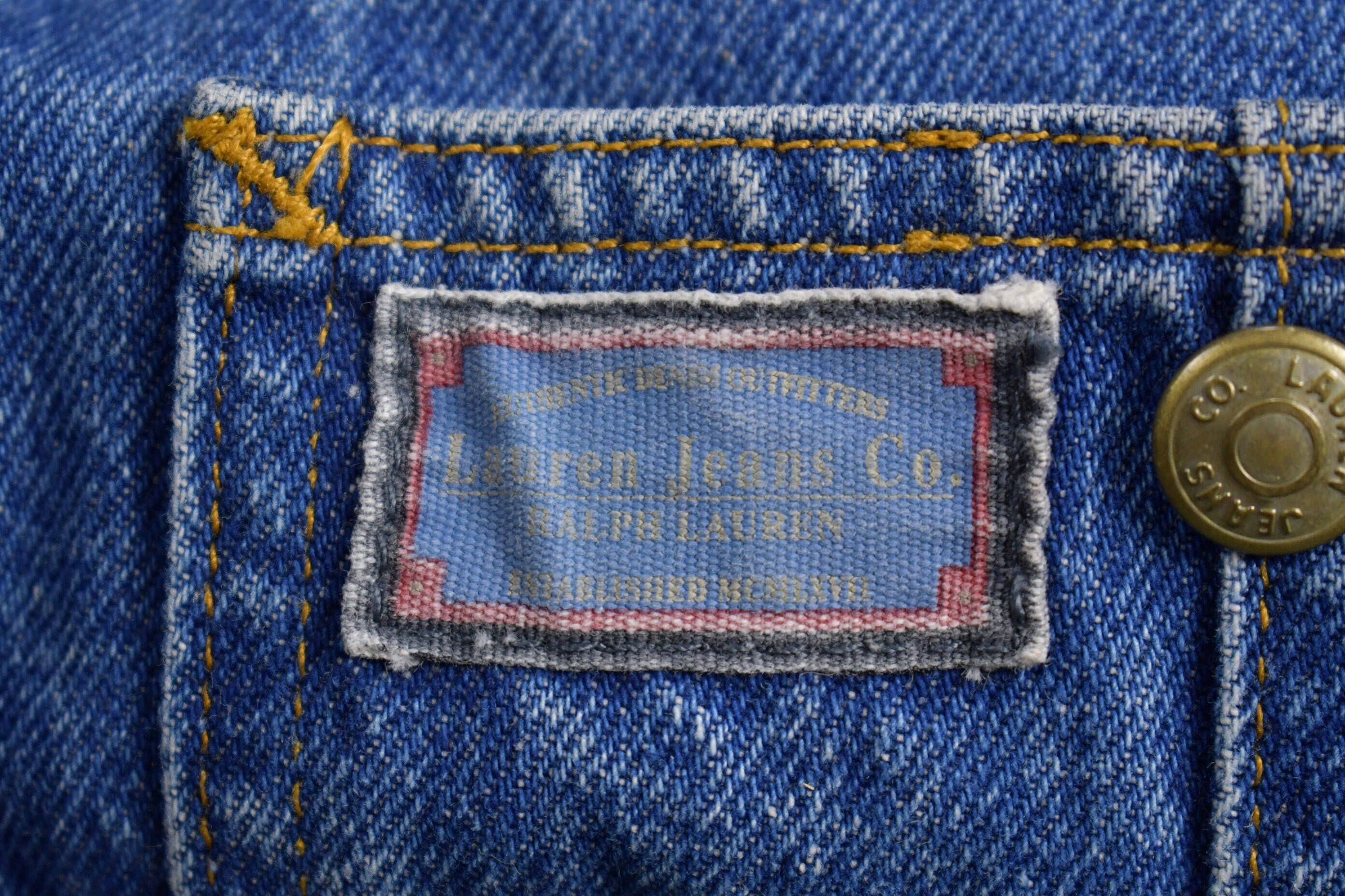 Vintage 1990s Lauren Ralph Lauren Denim Chore Coat