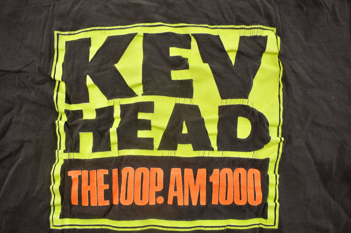 Vintage 1990s Kev Head "The Loop" Graphic T Shirt / Vintage T Shirt / Streetwear / Graphic Tee / Single Stitch