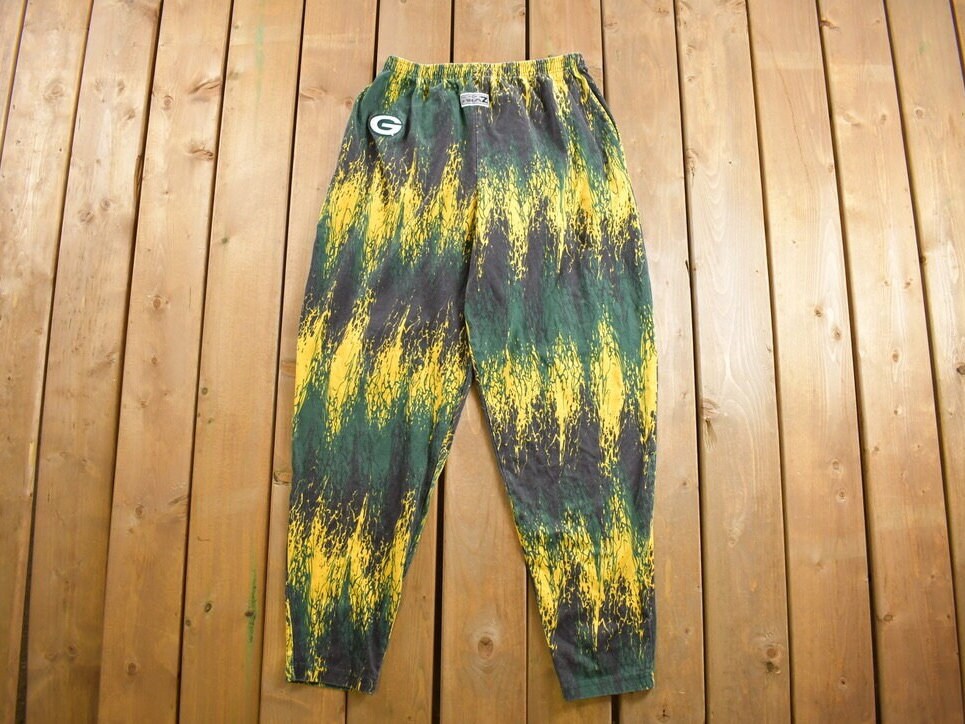 Vintage 1990s Green Bay Packers NFL Sweat Pants / Made in USA / American Vintage / Vintage Sweat Pants / Competitor