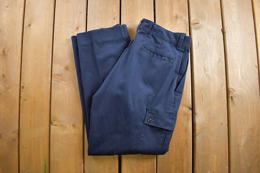 Vintage 1990's Red Kap Cargo Pants / Size 33 x 28/ Work Pants / American Vintage / Streetwear Fashion / Vintage Pants / Vintage Workwear