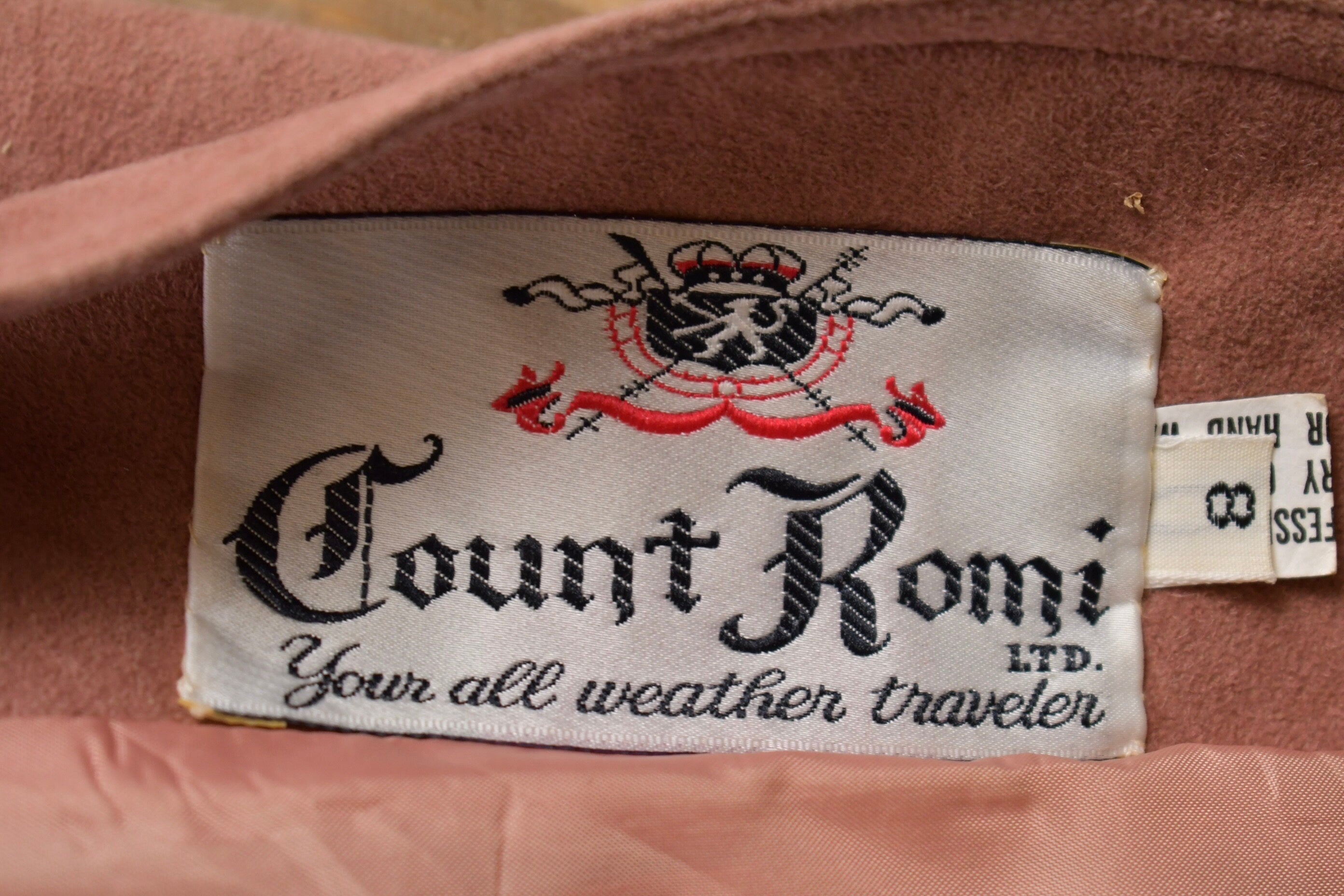 Vintage 1970s Womens Count Romi Suede Blazer Jacket