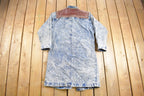 Vintage 1990s Long Denim Denim Jean Jacket