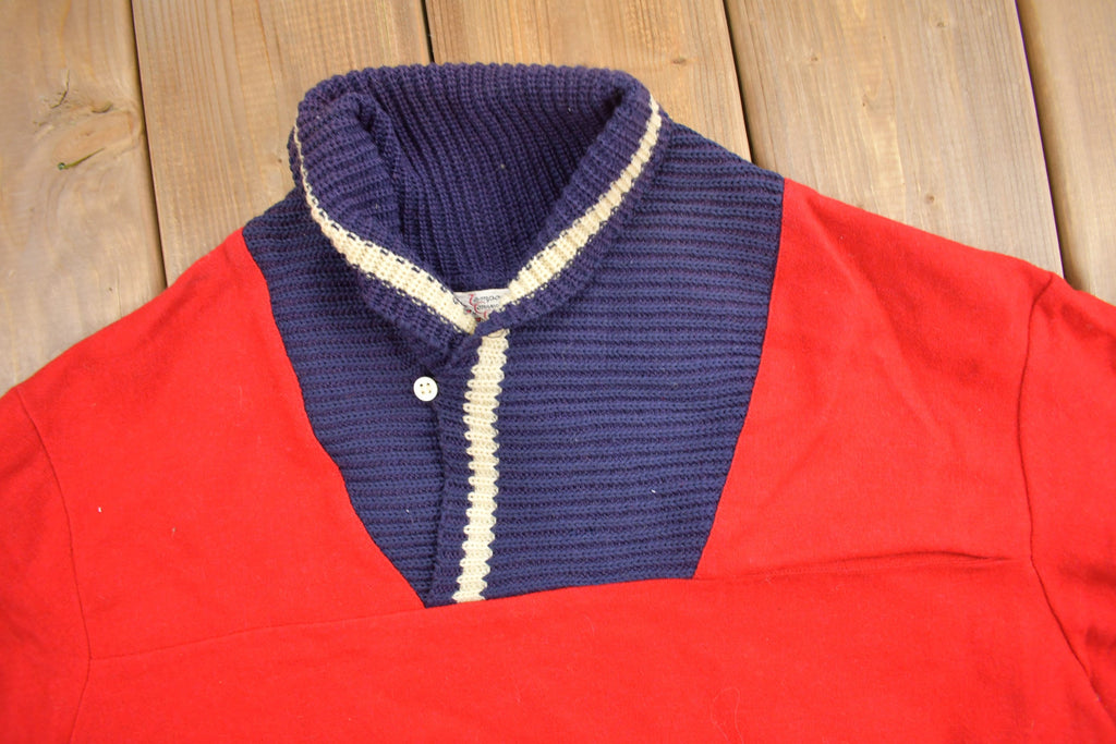 Vintage 1960s McGregor Wool Collared Sweater