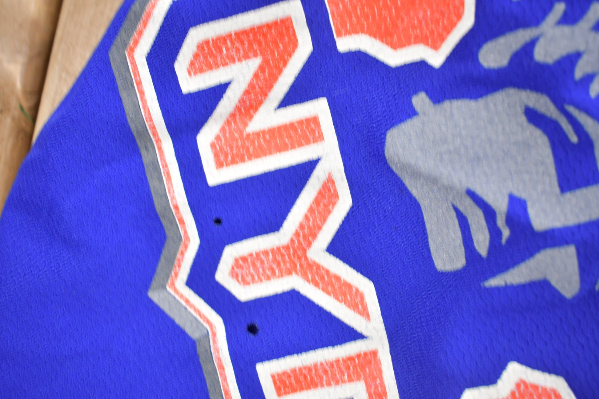 Vintage 1990s New York Rangers NHL Logo 7 Hockey Jersey