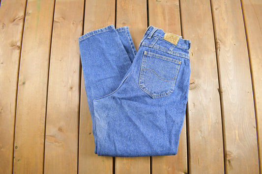 Vintage 1990s Lee Mid Wash Denim Jeans 29 x 28.5 / Vintage Denim / Distressed Jeans / Streetwear Fashion / / Vintage Pants