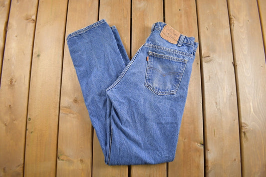 Vintage 1980s Levi's Orange Tab Size 30 x 32.5 / Denim / Straight Leg Jeans / Made In USA / 80s Vintage Levi's