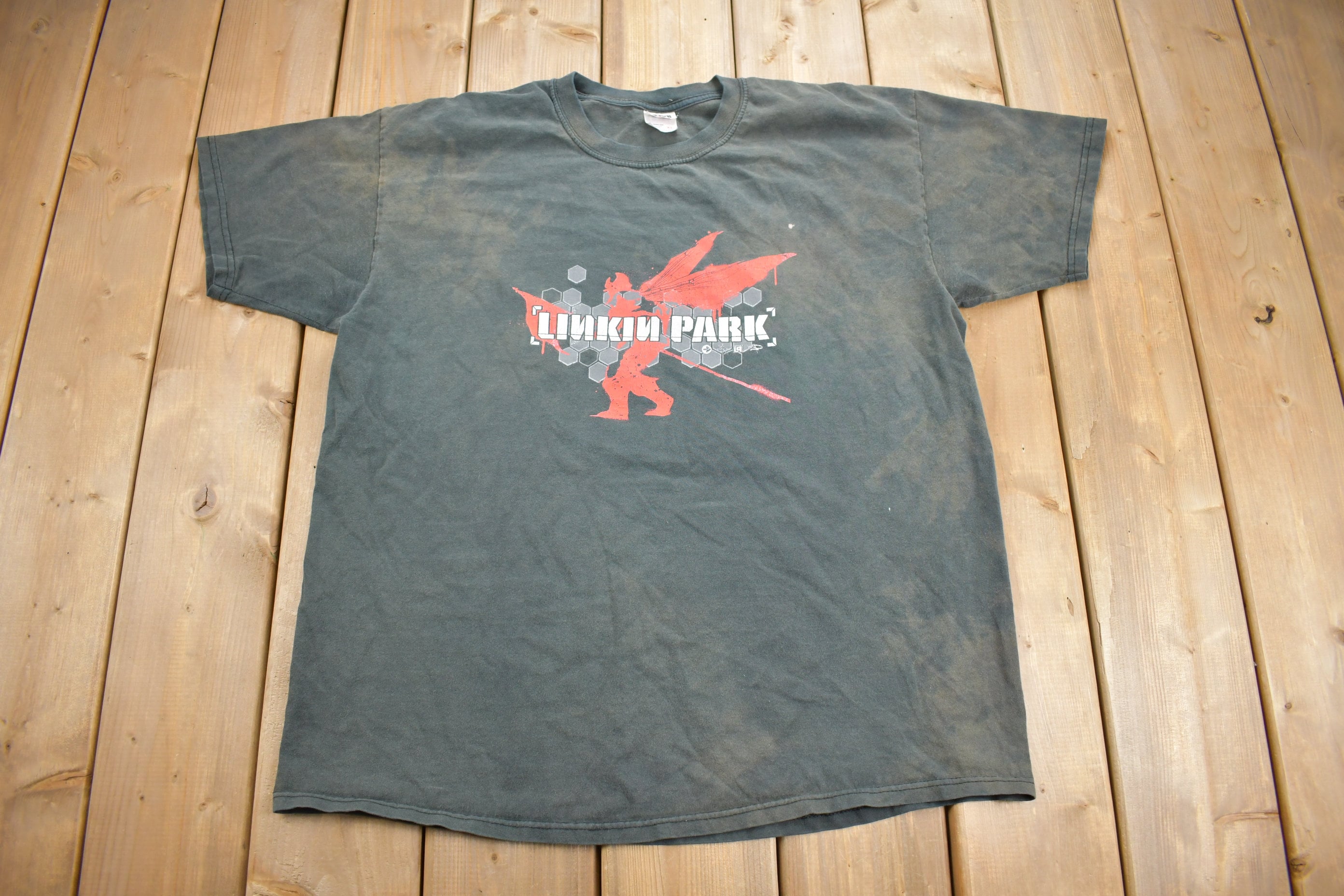 Vintage Y2K Linkin Park Graphic Band T-shirt
