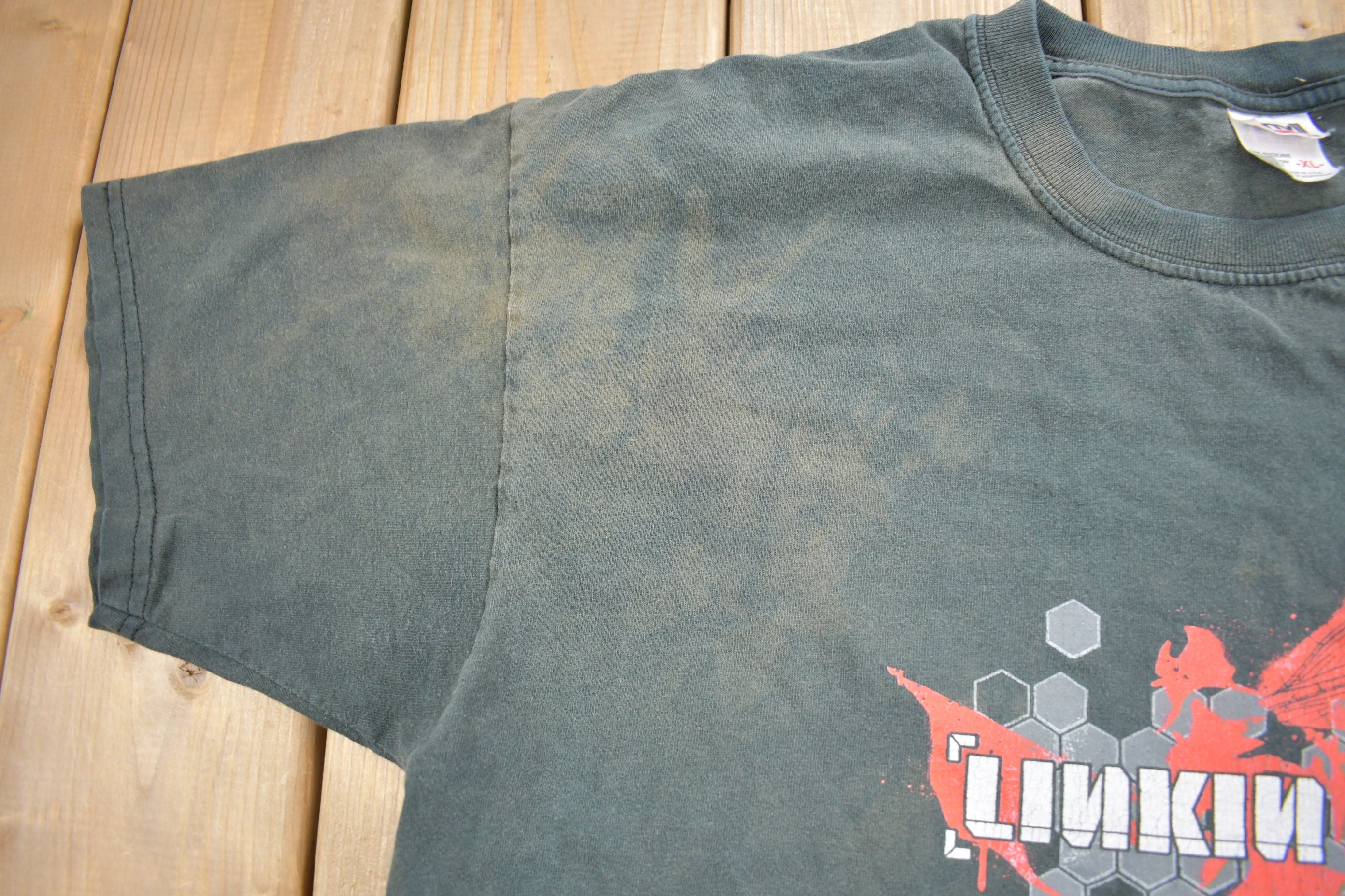 Vintage Y2K Linkin Park Graphic Band T-shirt