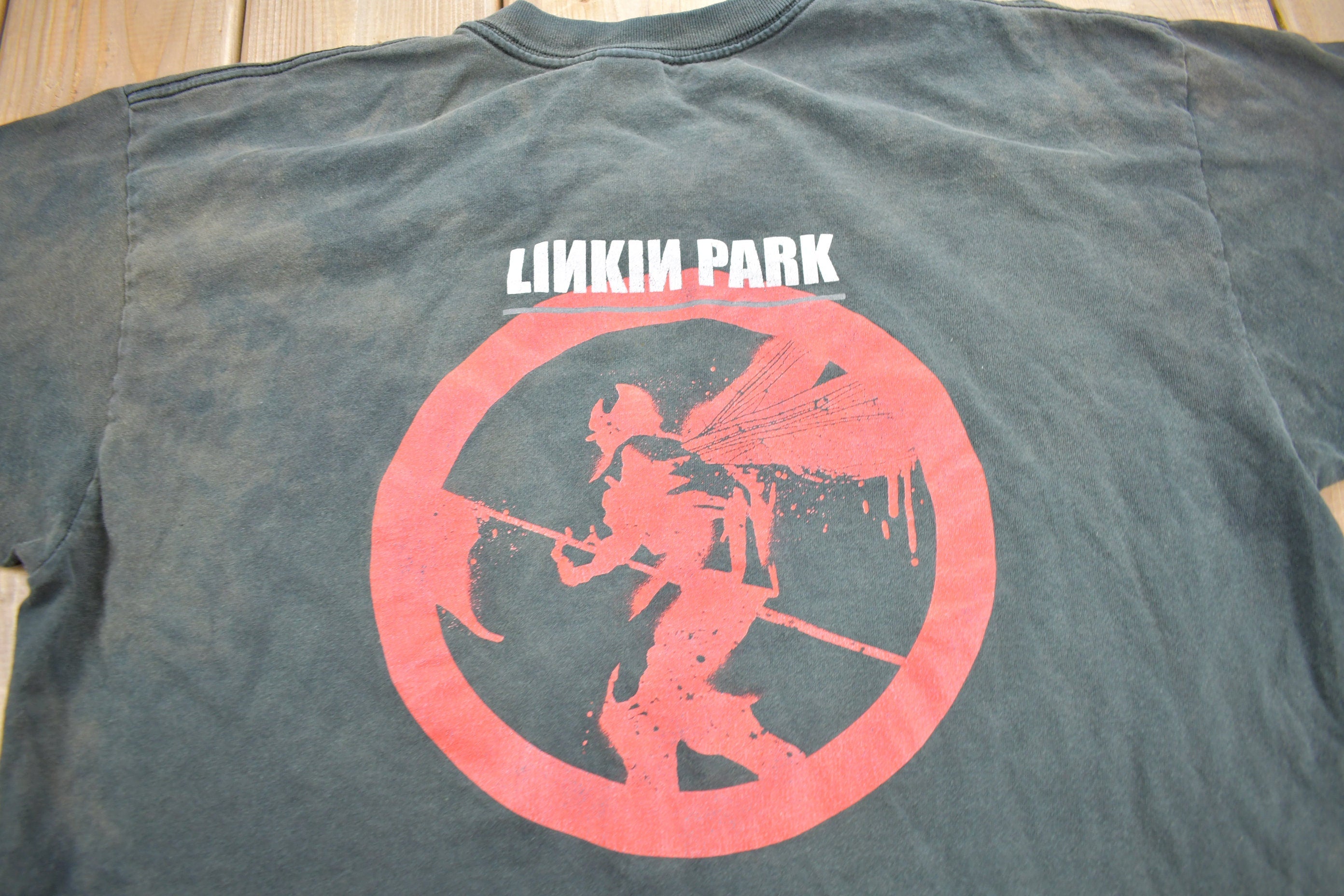 Vintage Y2K Linkin Park Graphic Band T-shirt