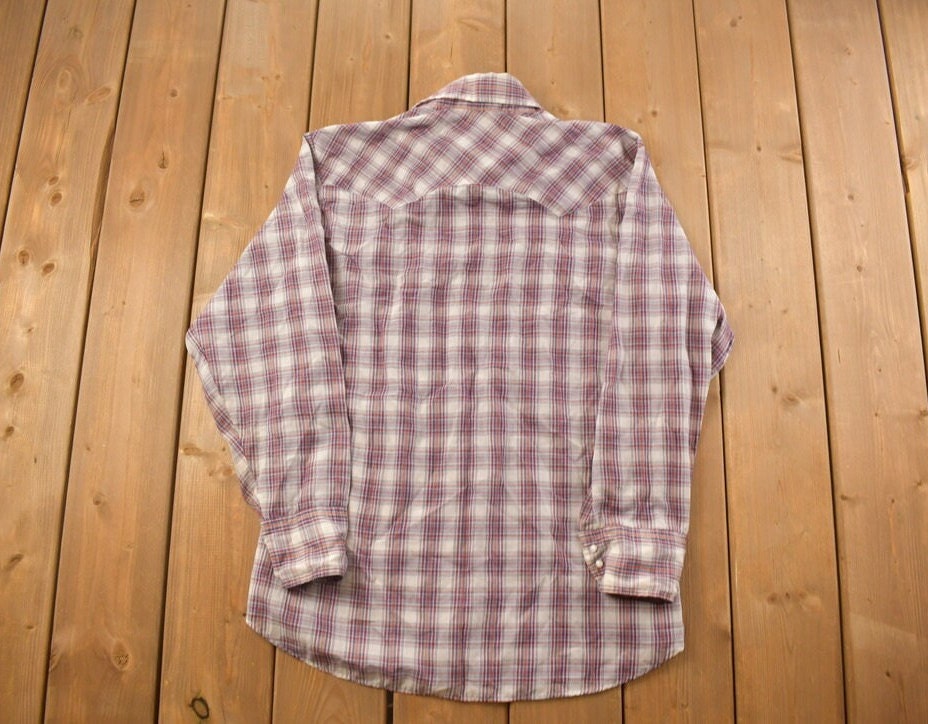 Vintage 1990s Levi's X Olympic Games Plaid Flannel Button Up Shirt