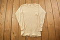 Vintage 1990s Long Johns Thermal Blank Crewneck Sweatshirt