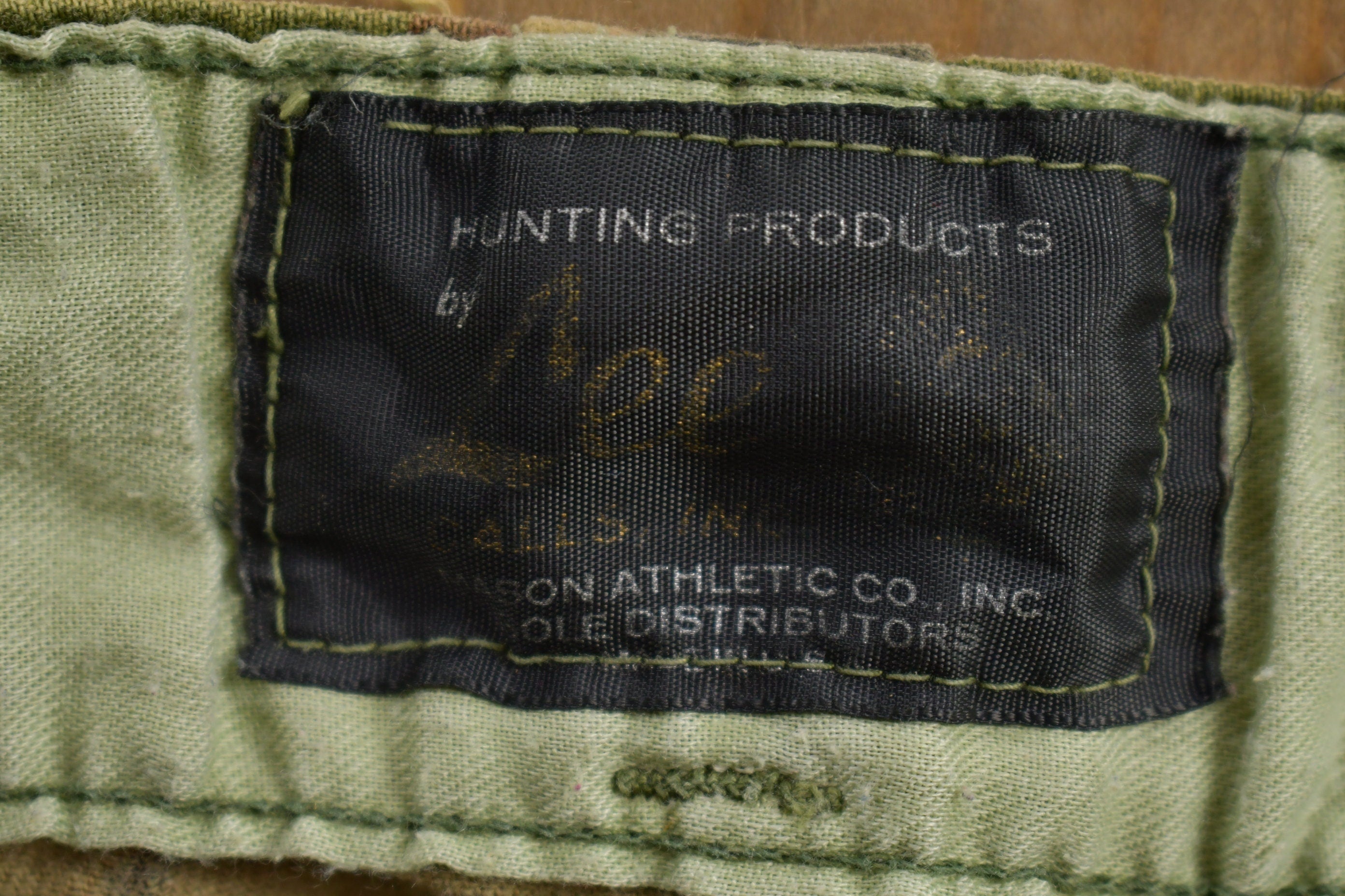 Vintage 1970s Lee Woodland Camo Hunting Pants Size 33 - 35 x 26