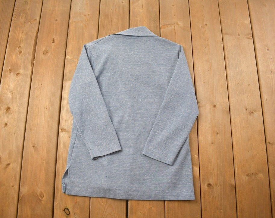 Vintage 1970s Caper-Mates House Themed Button Up Shirt