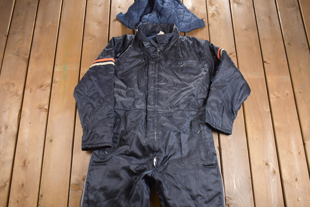 Vintage 1980s Work Wear Brand Insulated Jumpsuit