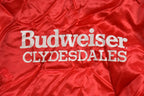 Vintage 1970s Budweiser Clydesdales Satin Jacket Jacket