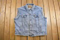 Vintage 1990s Levis Denim Jean Jacket Vest Size 4XL