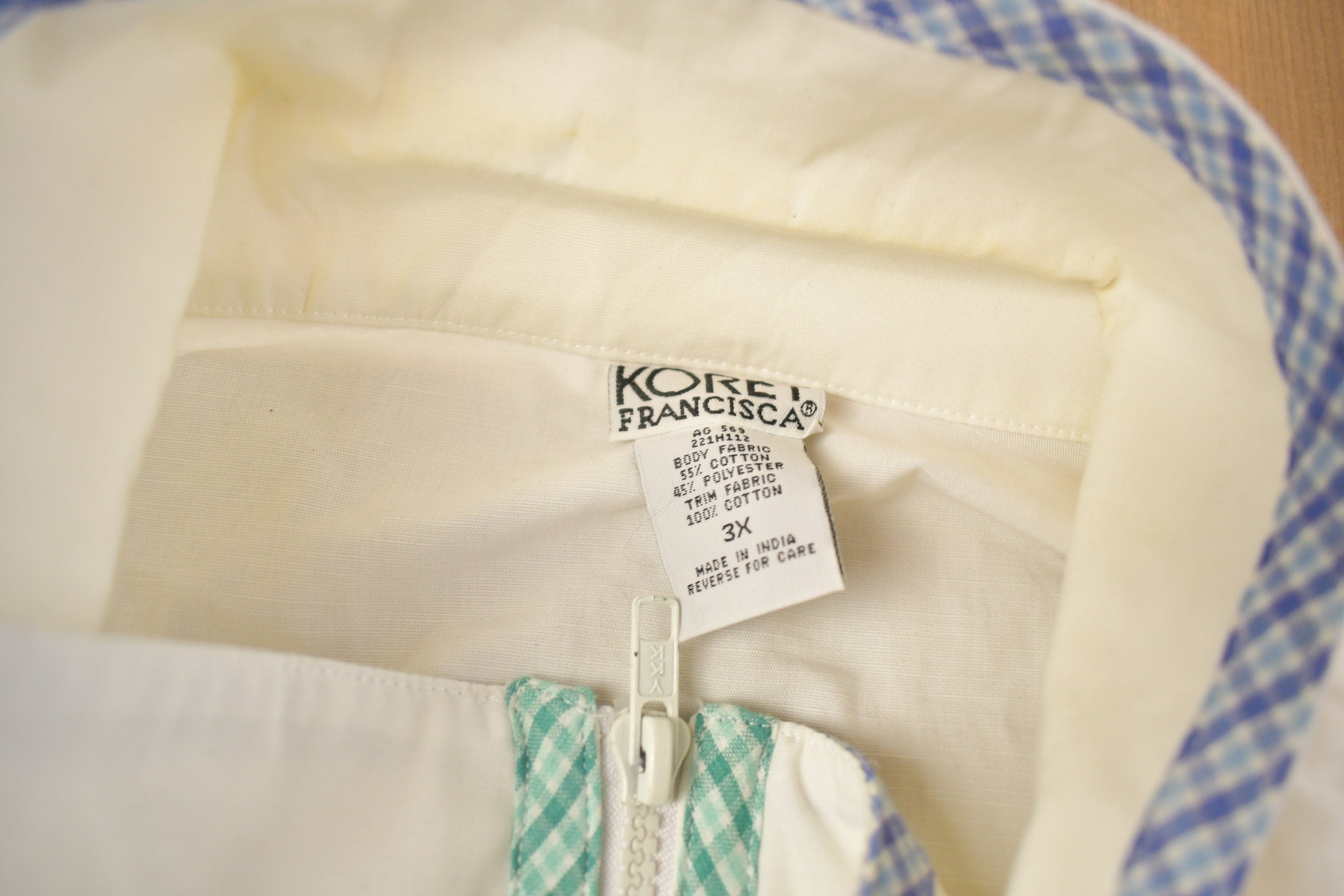 Vintage 1990s Koret Francisca Floral Zip-Up Jacket