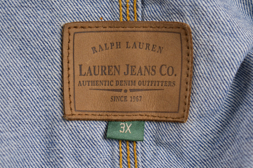 Vintage 1990s Lauren Ralph Lauren Denim Chore Coat