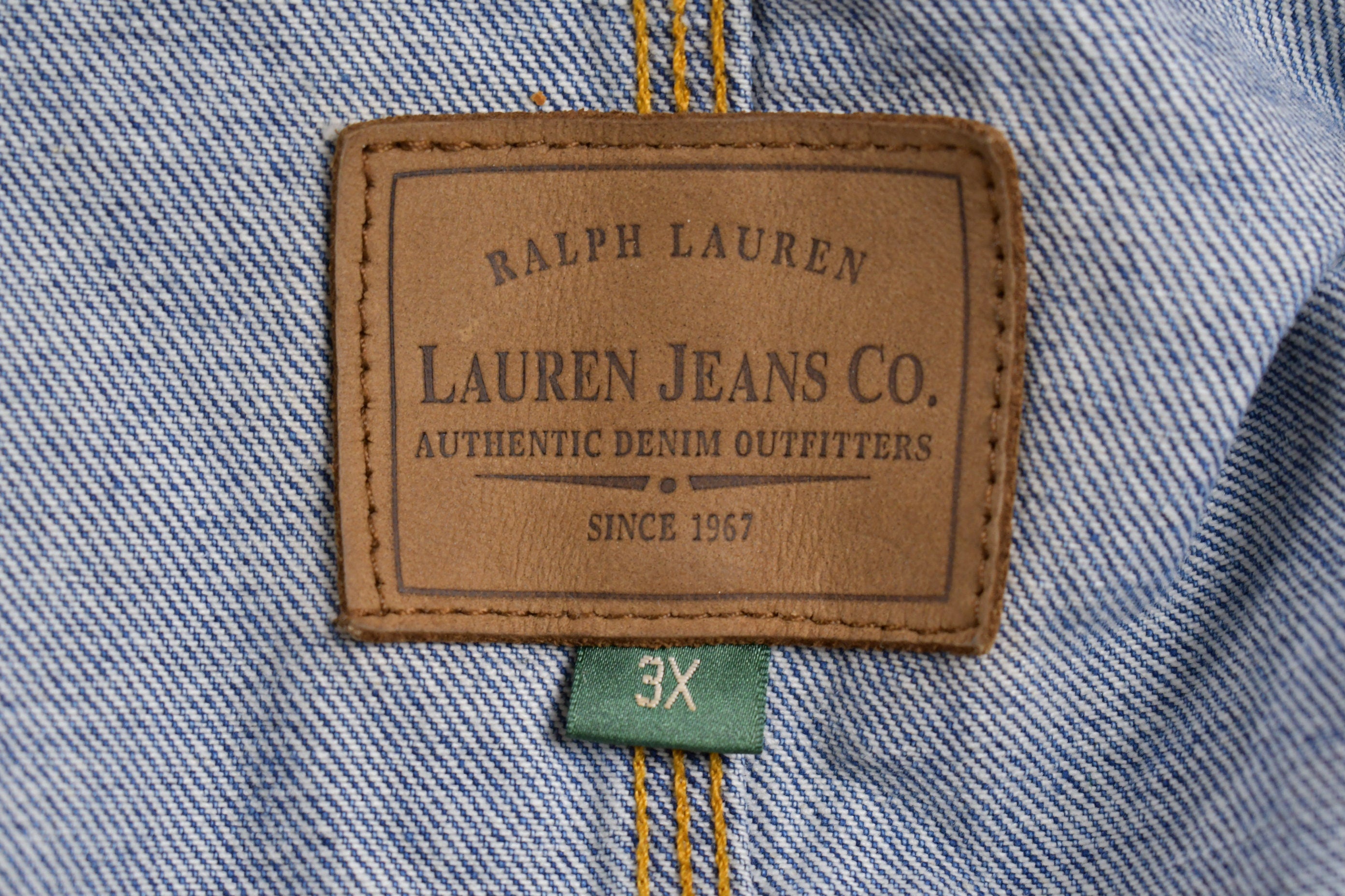 Vintage 1990s Lauren Ralph Lauren Denim Chore Coat
