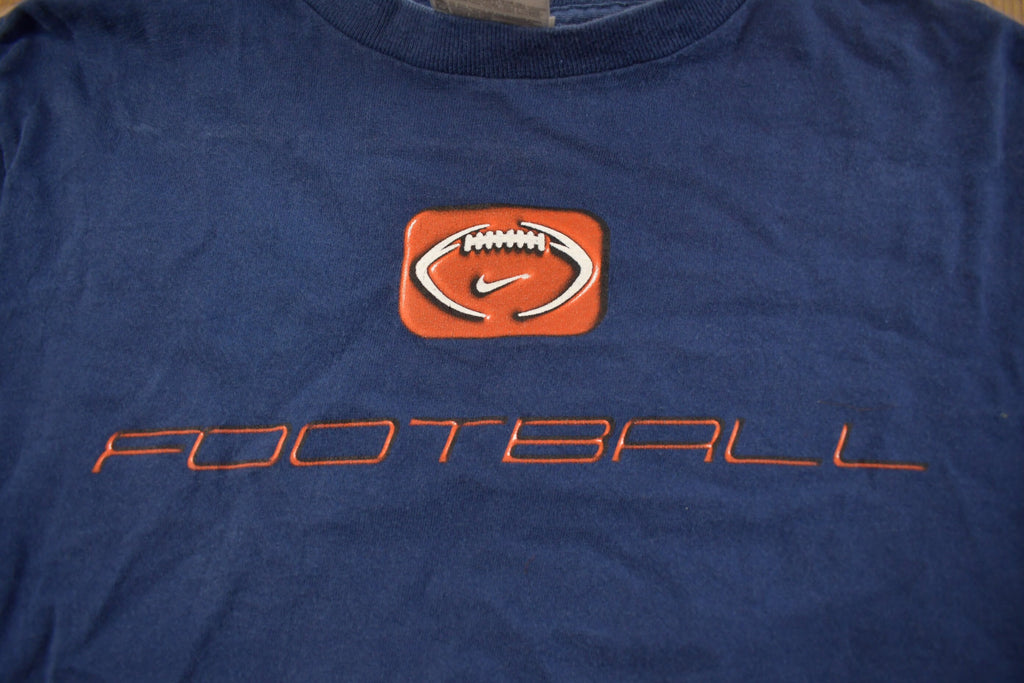 Vintage 1990s Nike Football Graphic Long Sleeve Shirt