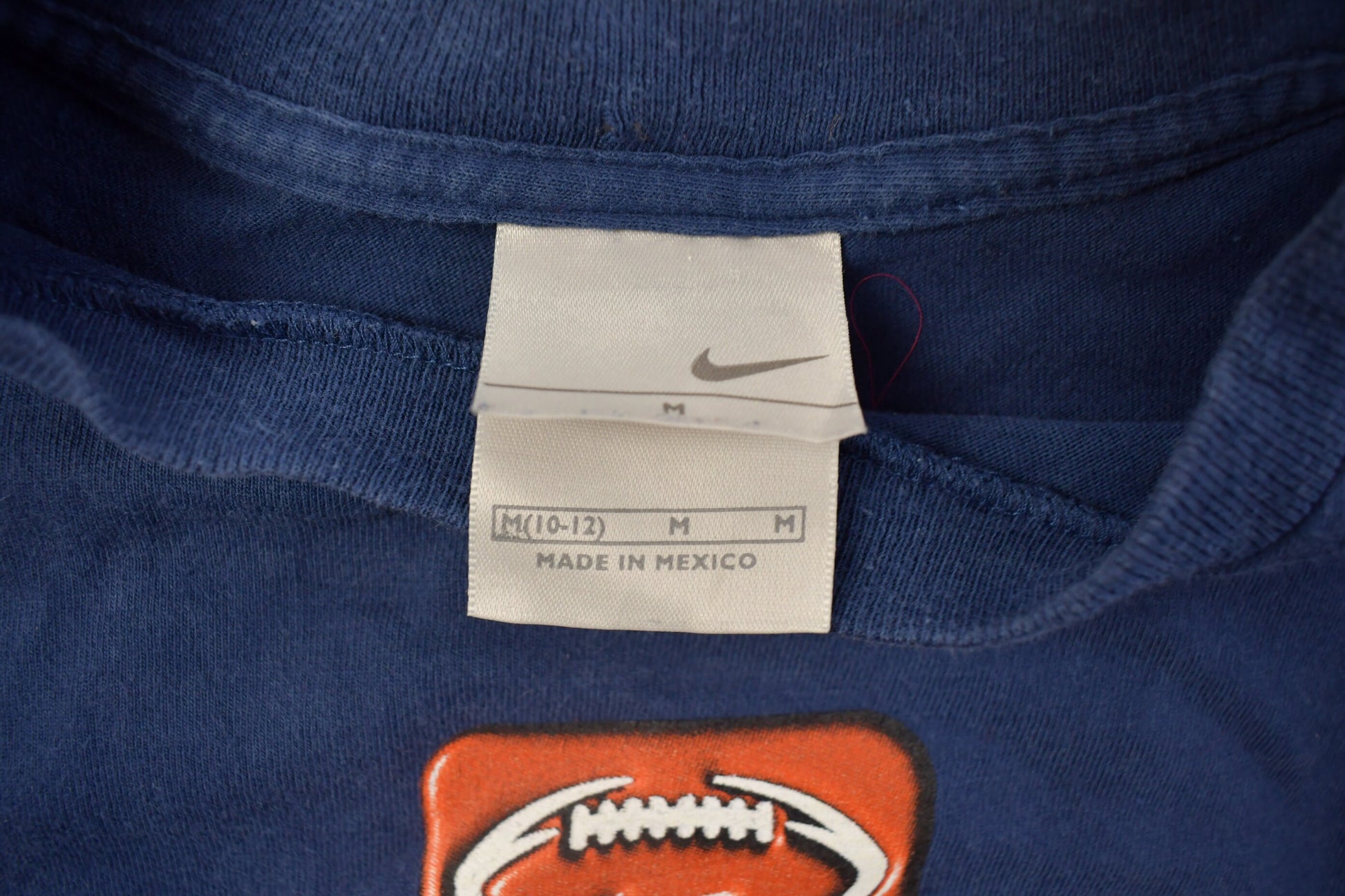 Vintage 1990s Nike Football Graphic Long Sleeve Shirt