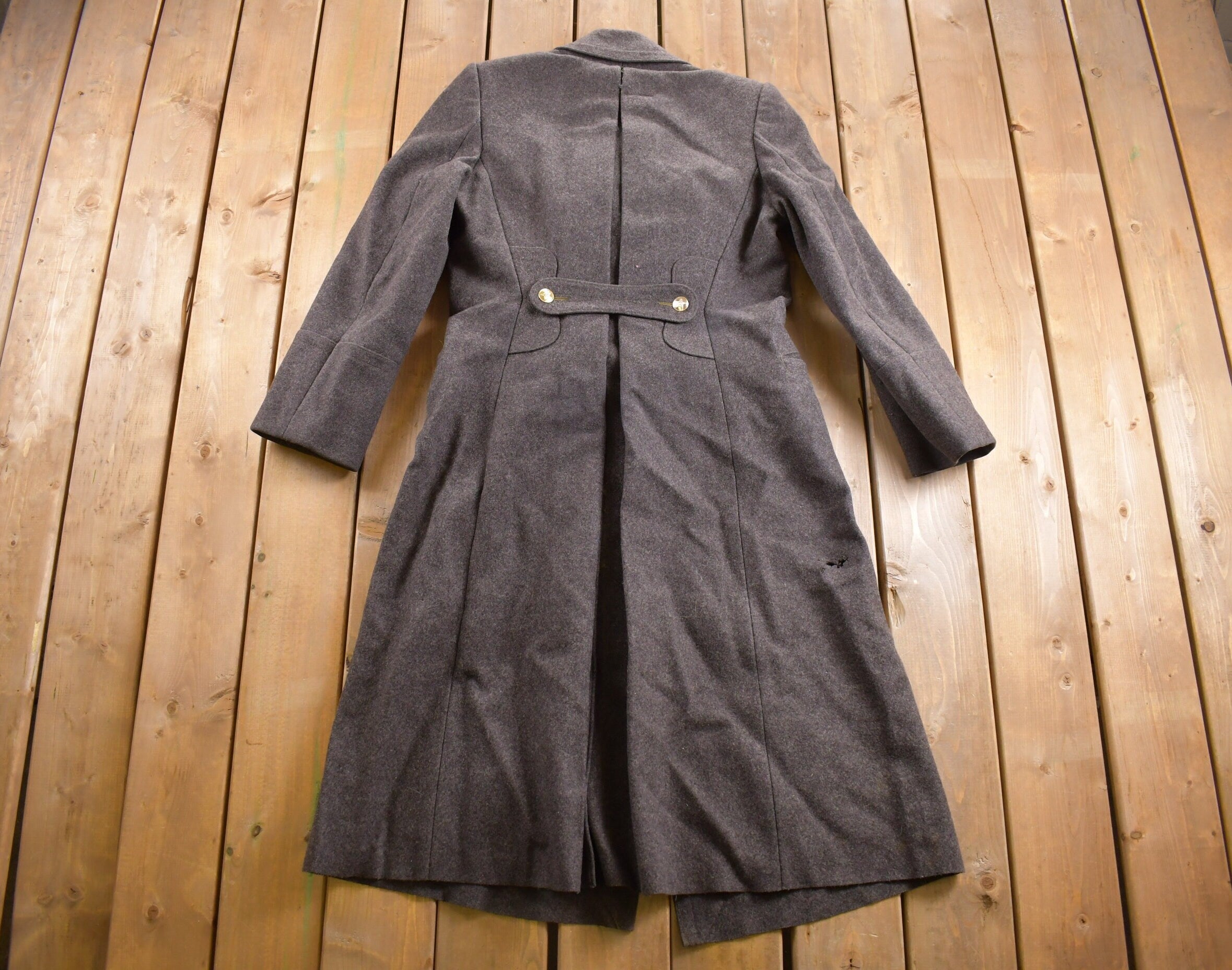 Vintage 1950s Military 100% Wool Jacket