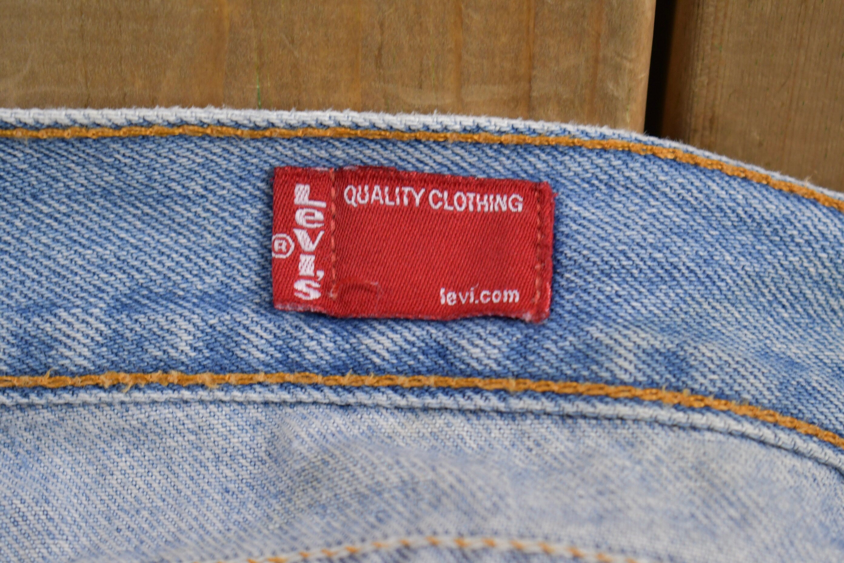 Vintage 1990s Levis Jean Short Shorts 30 x 3