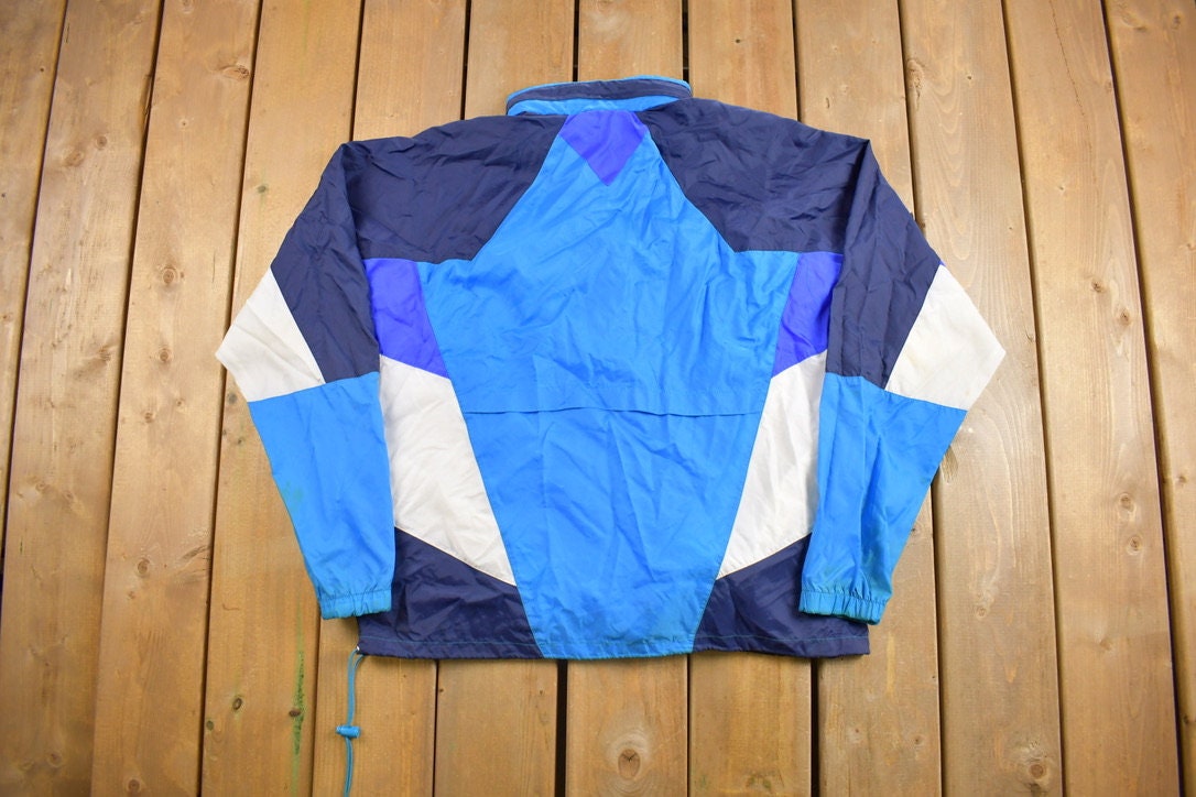 Vintage 1990s Nike Color Block Windbreaker Jacket
