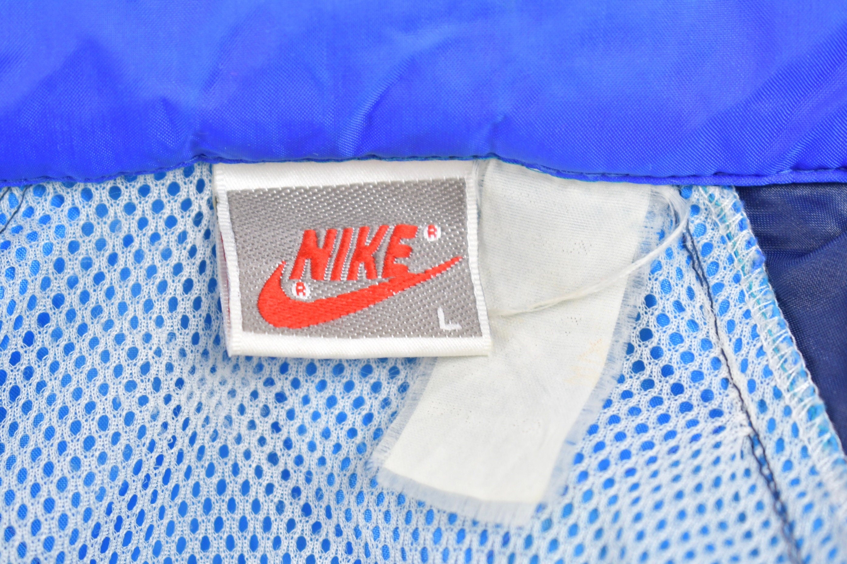 Vintage 1990s Nike Color Block Windbreaker Jacket